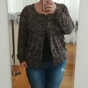 Spotted cardigan